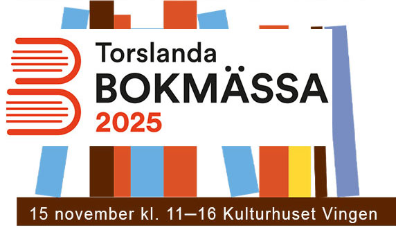 Torslanda Bokmässa på Kulturhuset  Vingen 15/11 2025&nbsp;kl.11.00-17.00